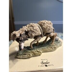 Lowell Davis "A Wolf in Sheep’s Clothing” Figurine Signed By Artist!